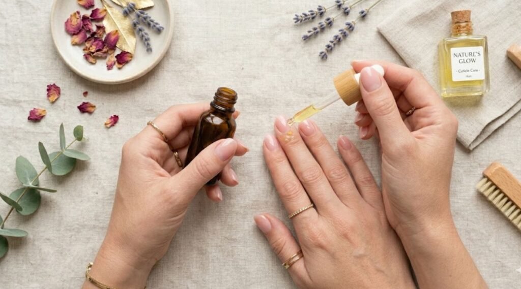 how to minimize acrylic nail damage with cuticle oil and nail care