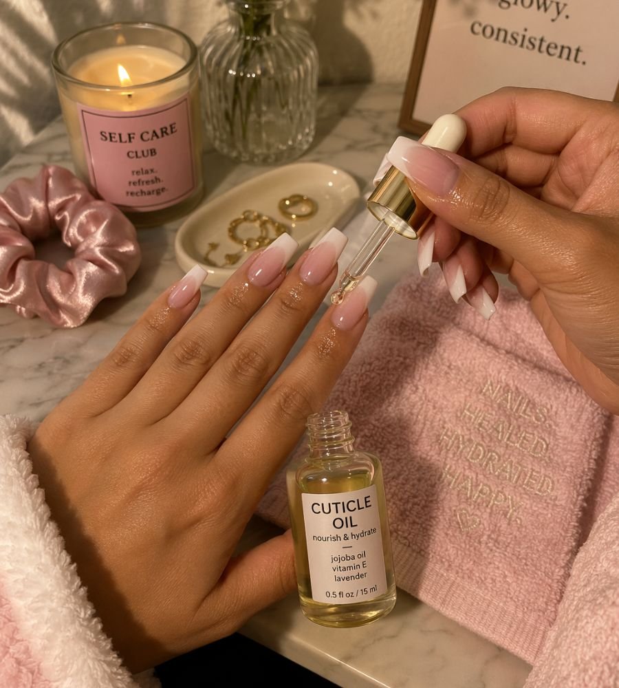 nail care tips for maintaining healthy nails with acrylic extensions