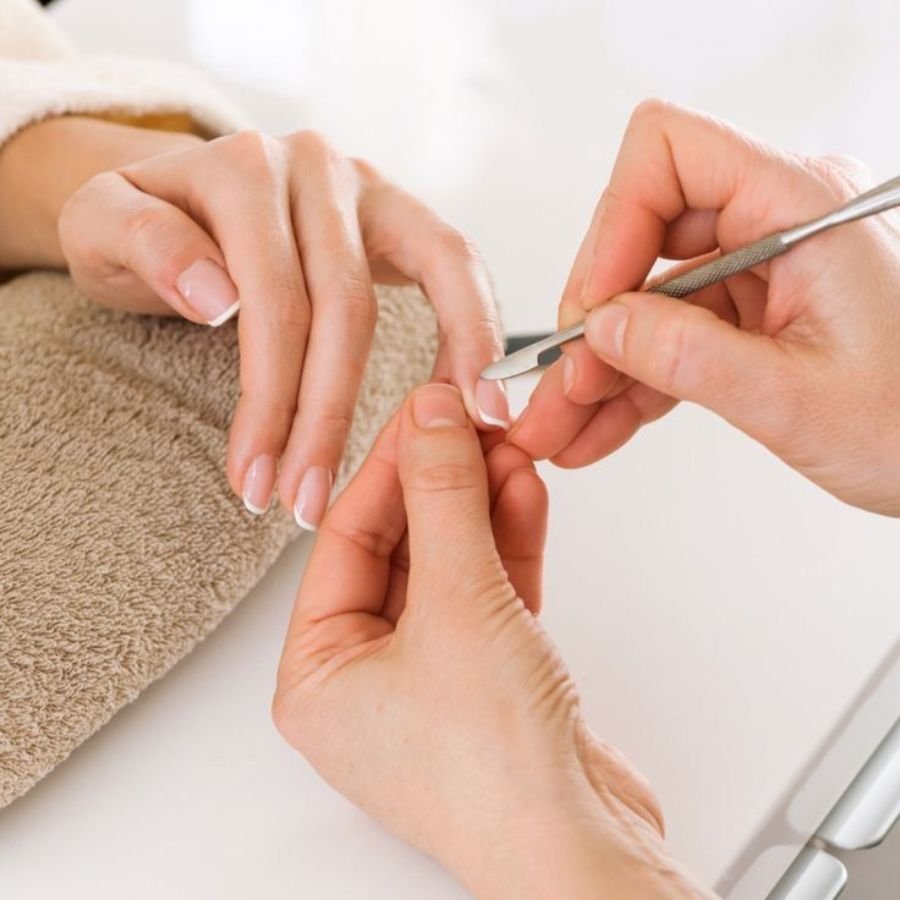 nail prep steps before applying acrylic nails at home