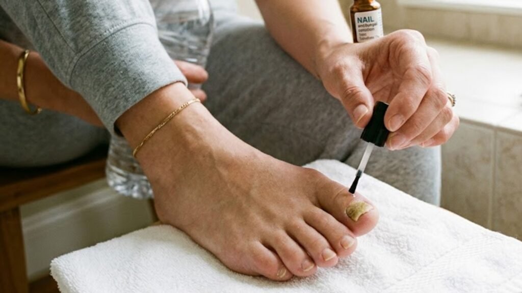 treatment for fingernail fungus from acrylic nails
