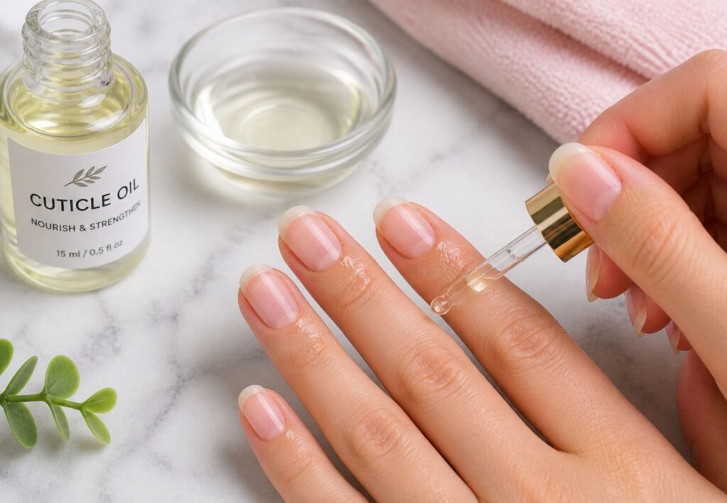 how to soak off acrylic nails at home with acetone aftercare cuticle oil hydration