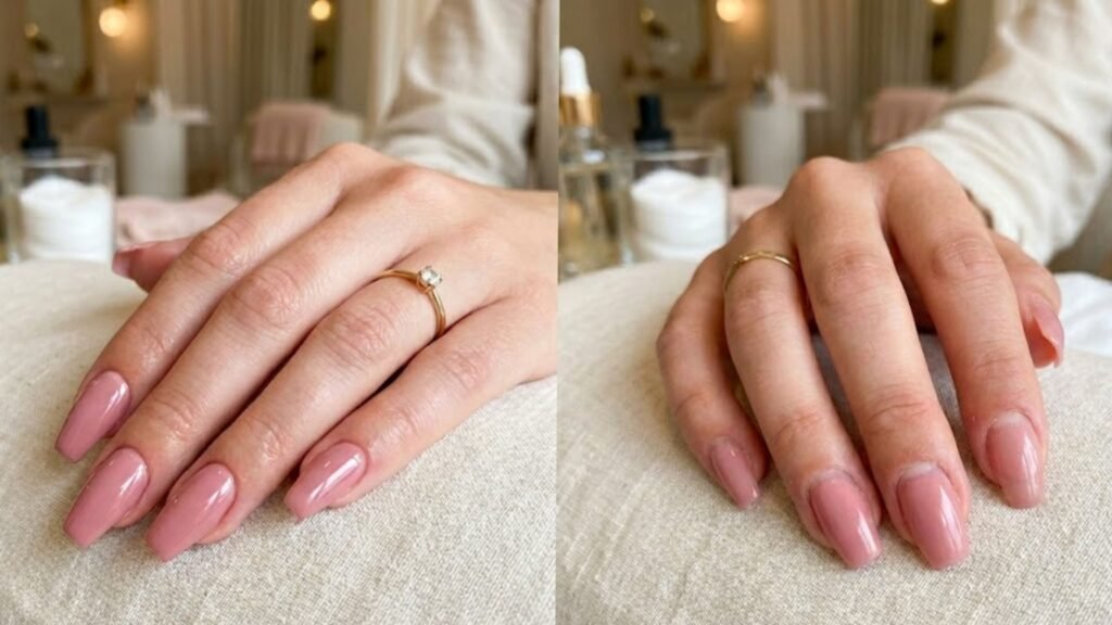 how long do acrylic nails last fresh vs grown out acrylic nails comparison