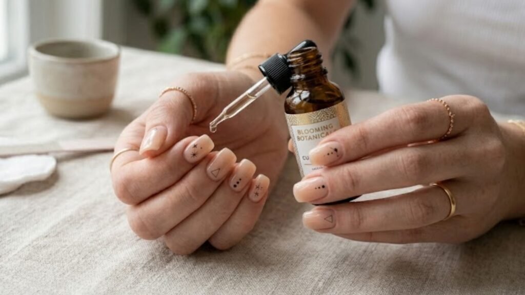 maintaining acrylic nail shapes with daily nail care