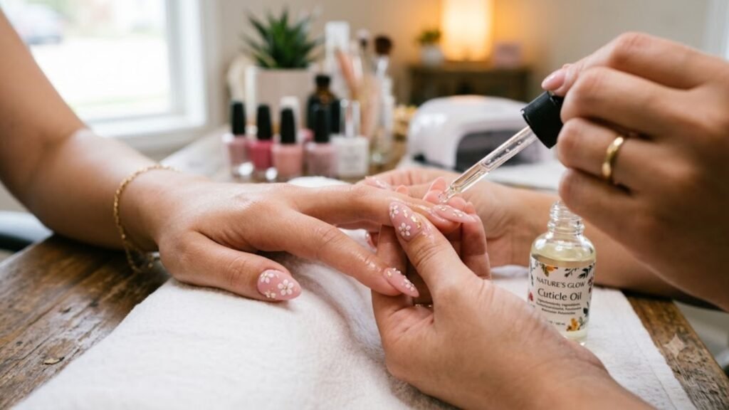 maintaining acrylic cute nails with proper nail care routine