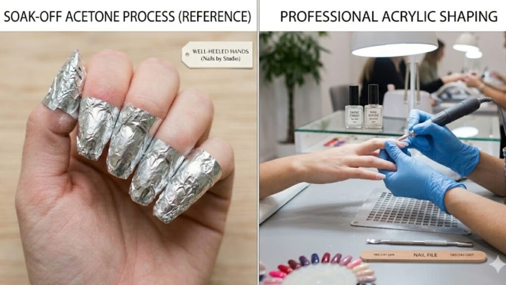 professional acrylic nails acrylic salon service